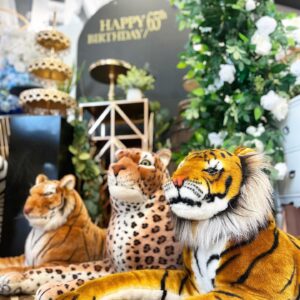 stuffed animal prop rentals for party decor